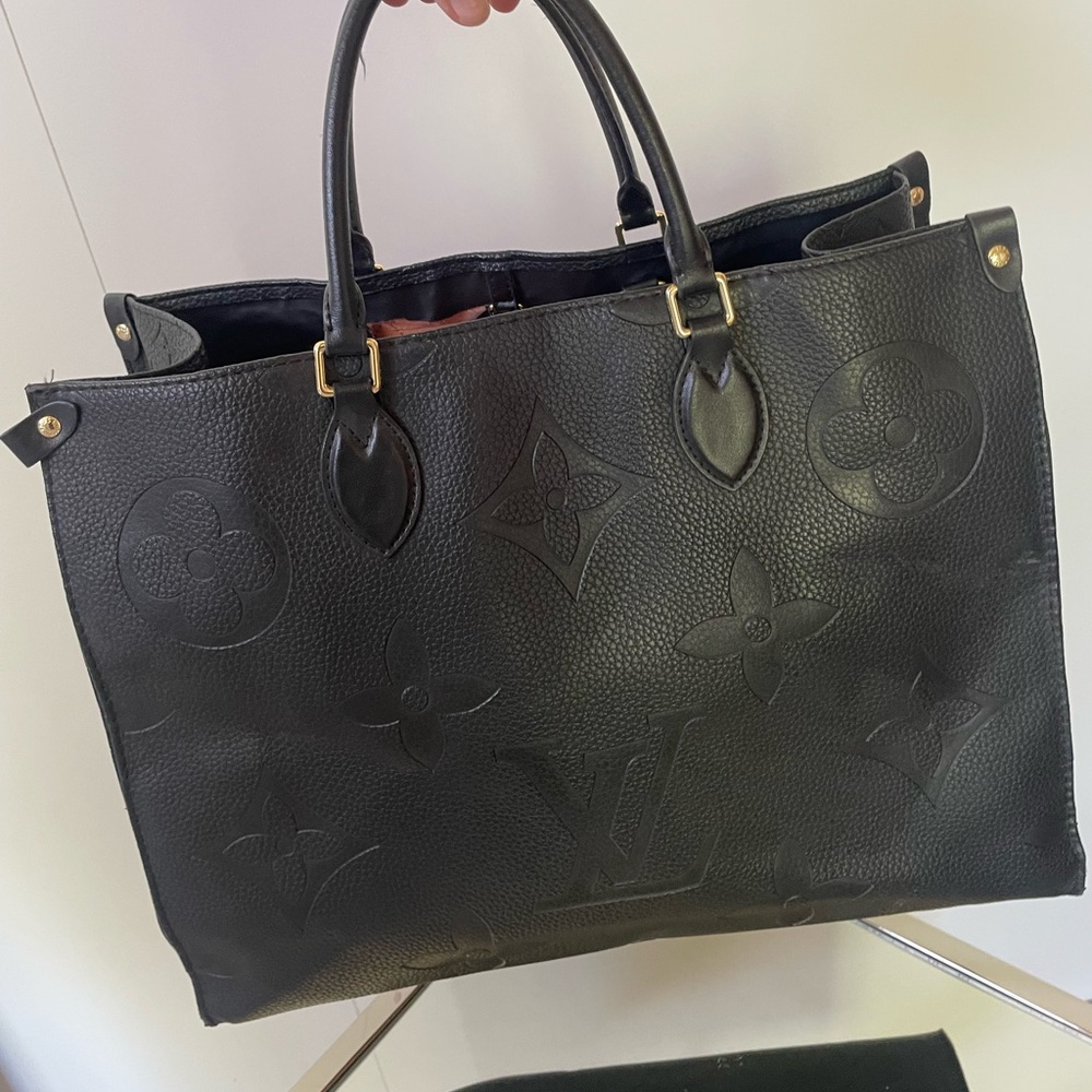 Monogram tote bag